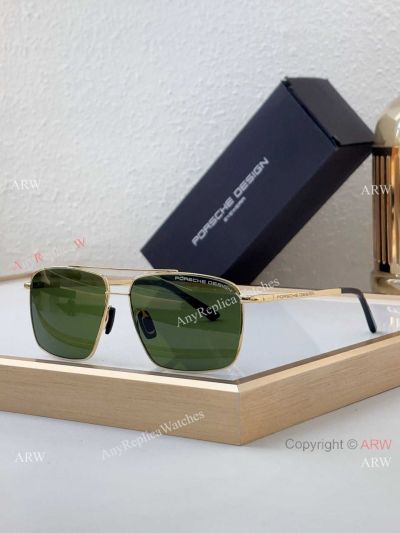 AAA Replica Porsche Design Square Tinted Sunglasses P8944